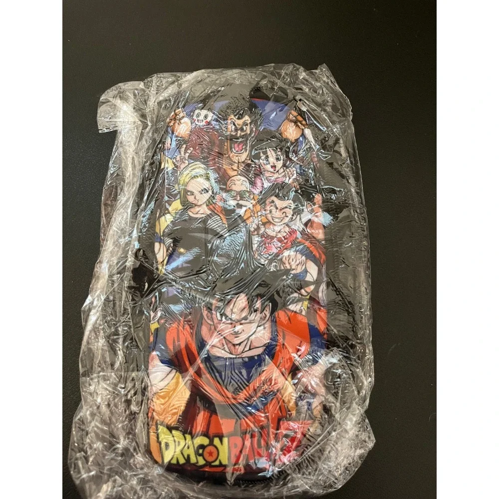 Dragon Ball Z 3pc Backpack Set Goku Vegeta Lunch Bag Pencil Case Black NWOT